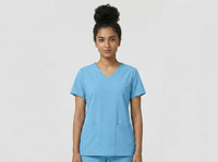 Women's Comfort Wrinkle Resistant Scrub Set - Premium Micro Fibre Stretch