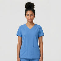 Women's Comfort Wrinkle Resistant Scrub Set - Premium Micro Fibre Stretch