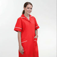 red-scrub-dresses