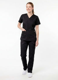 black-cheap-scrubs-sets