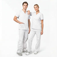 white-medical-scrubs-sets