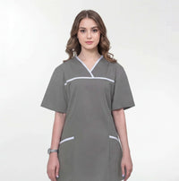 grey-maternity-scrub-tops