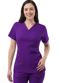 dark-lilac-nursing-scrub-tops