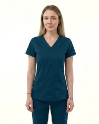 Women’s Sweetheart V-Neck Scrub Top