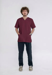 bordo-scrub-tops-with-pockets