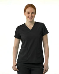 Women’s Modern Wrinkle Resistant V-Neck Set - Premium Micro Stretchable Fabric - Breathable