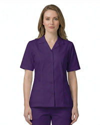 Women’s Lapel Collar Buttoned Top