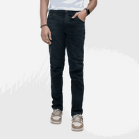black-denim-pants
