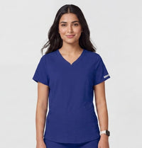 Women's Sweetheart V-Neck Scrub Set – 2-Pocket Top & 12-Pocket Pant