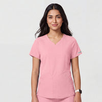 Women's Sweetheart V-Neck Scrub Set – 2-Pocket Top & 12-Pocket Pant