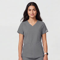 Women's Sweetheart V-Neck Scrub Set – 2-Pocket Top & 12-Pocket Pant