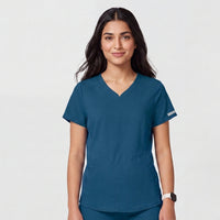 Women's Sweetheart V-Neck Scrub Set – 2-Pocket Top & 12-Pocket Pant