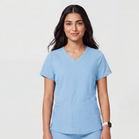 Women's Sweetheart V-Neck Scrub Set – 2-Pocket Top & 12-Pocket Pant