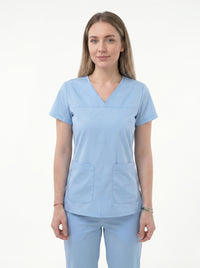 Women’s Sweetheart V-Neck Scrub Top