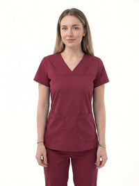 Women’s Sweetheart V-Neck Scrub Top