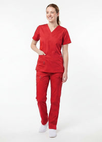 red-cheap-scrubs-sets​