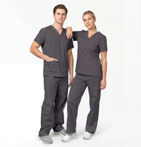 stone-grey-medical-scrubs-sets