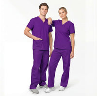 dark-lilac-medical-scrubs-sets