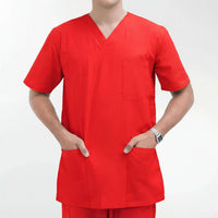 red-lightweight-scrubs