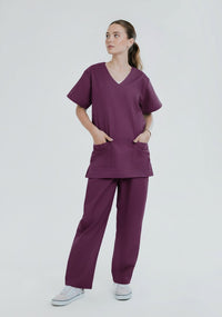 dark-lilac-scrub-sets-for-women