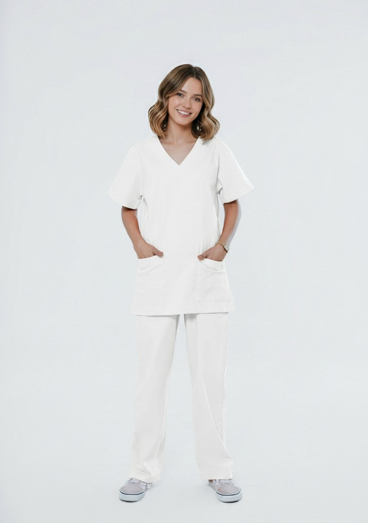 white-custom-scrubs