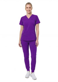 dark-lilac-nursing-scrubs