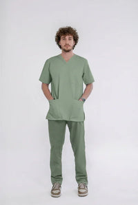 oil-green-scrub-tops-with-pockets
