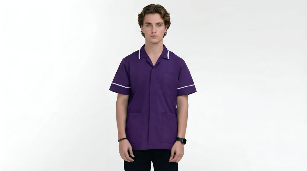 dark-lilac-maternity-scrub-tops