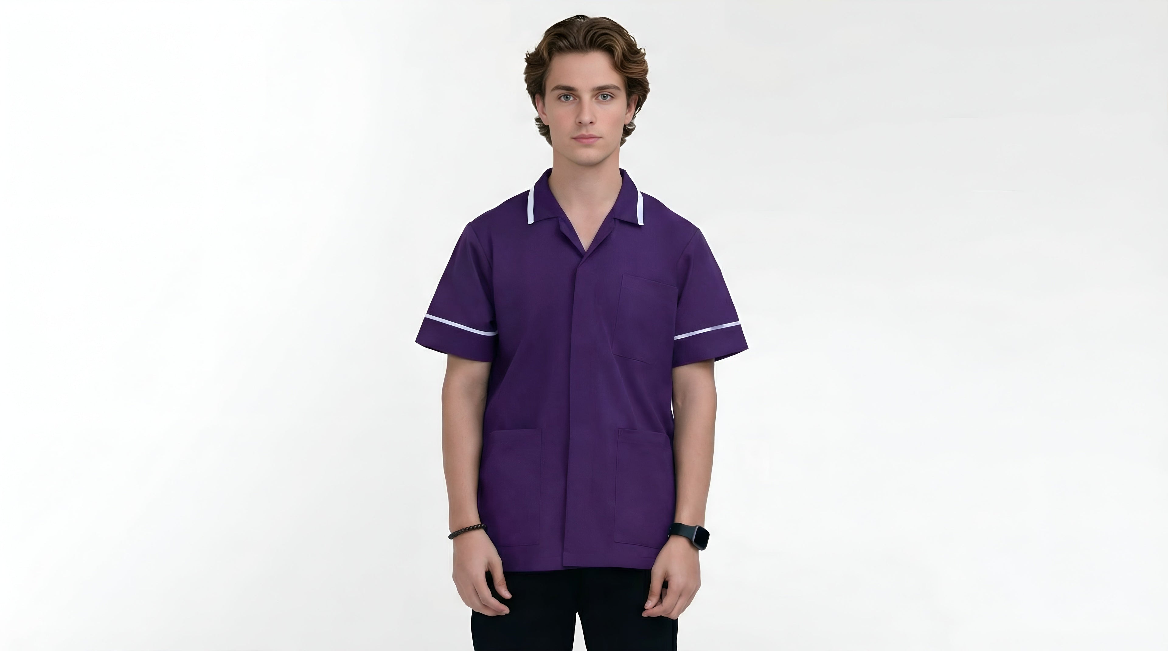 dark-lilac-maternity-scrub-tops