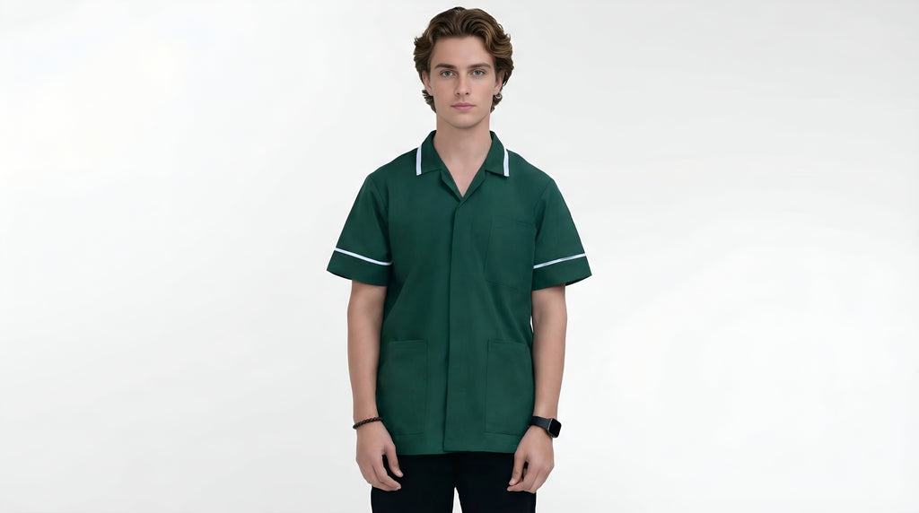 green-maternity-scrub-tops