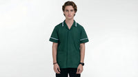 green-maternity-scrub-tops