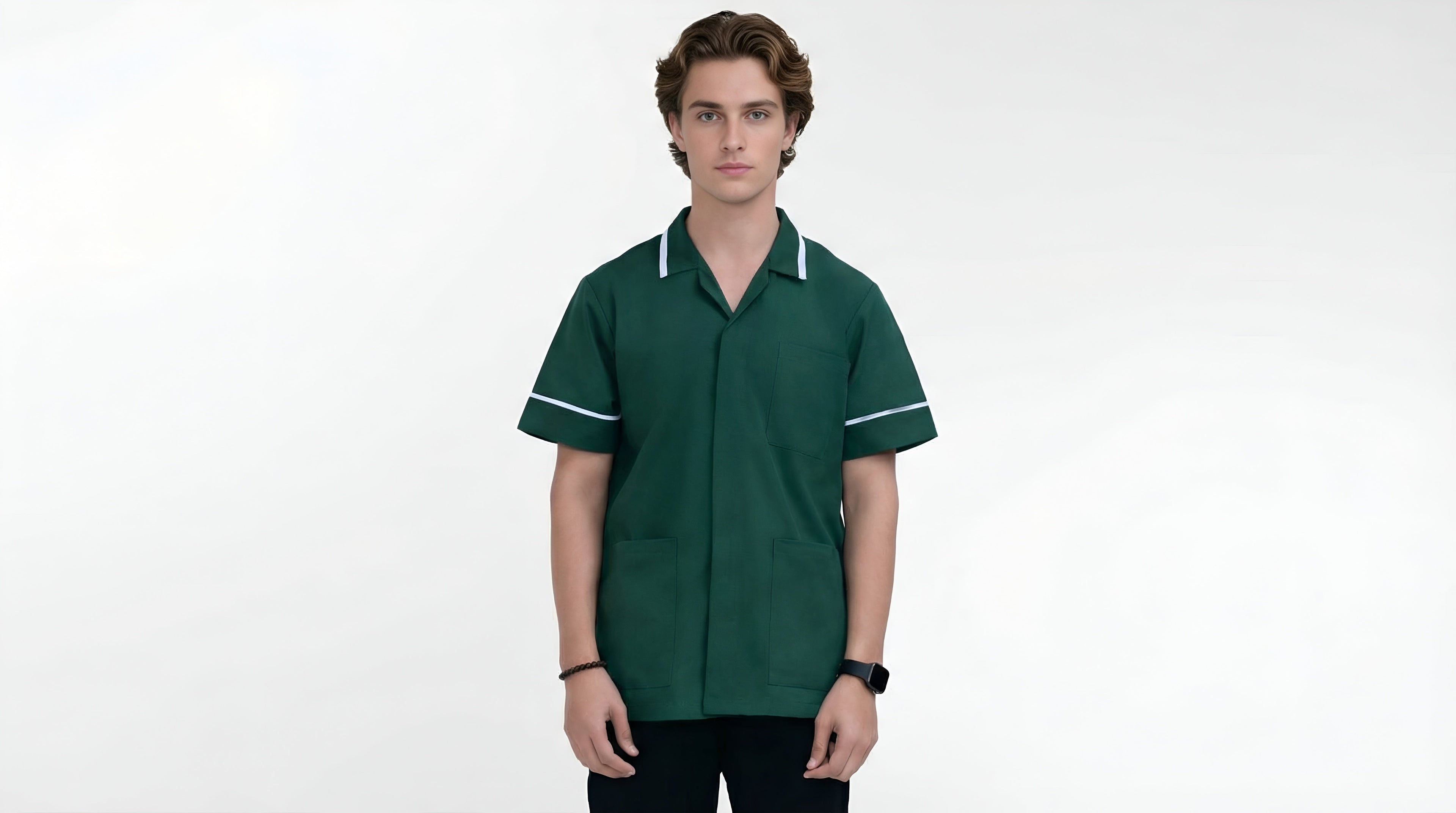 green-maternity-scrub-tops