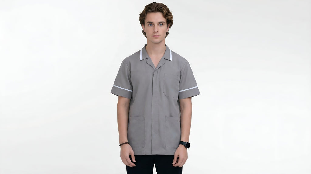 grey-maternity-scrub-tops