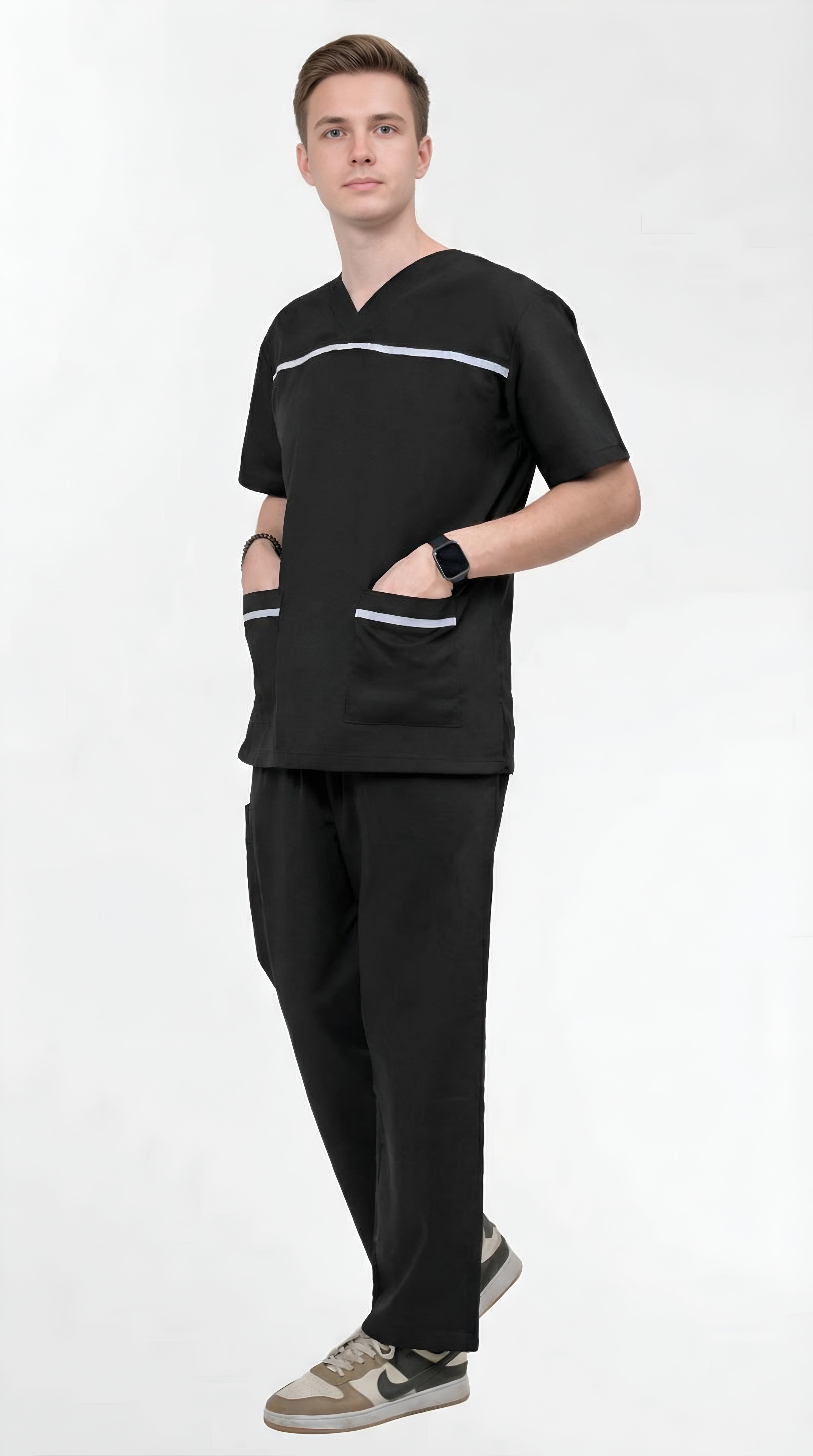 black-veterinary-scrubs