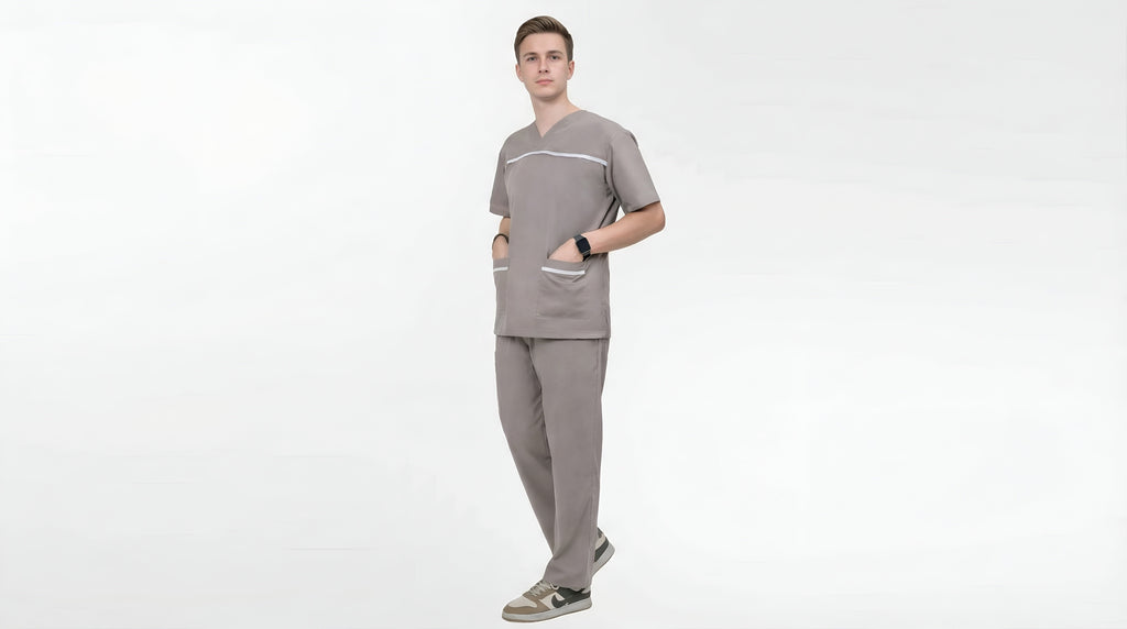 grey-veterinary-scrubs