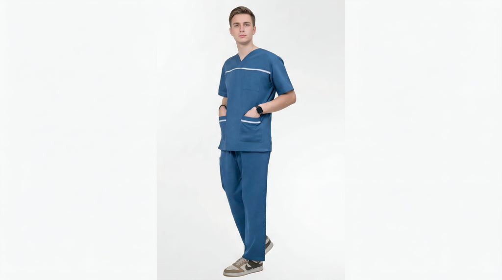 blue-veterinary-scrubs