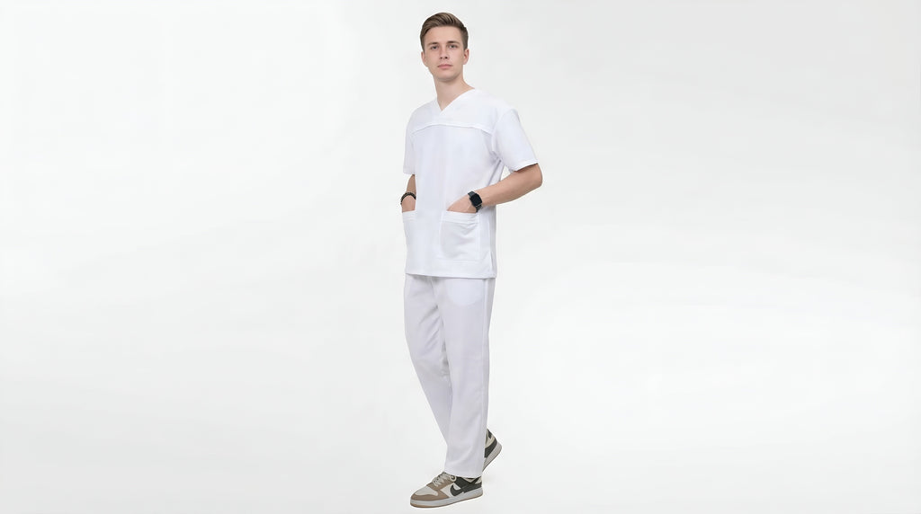 white-veterinary-scrubs