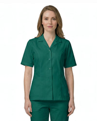 Women’s Lapel Collar Buttoned Top