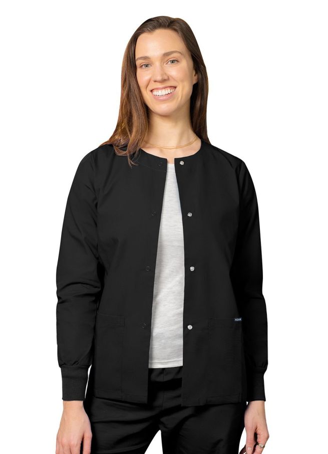 black-scrub-jacket​