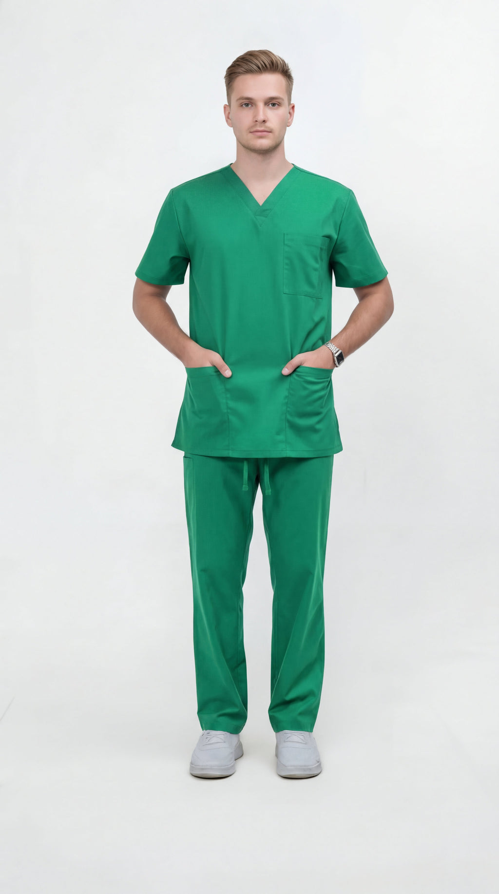 oil-green-cheap-medical-scrubs