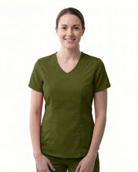 Women’s Modern V-Neck Medical Scrub Top