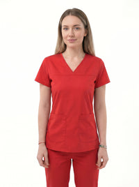 Women’s Sweetheart V-Neck Scrub Top