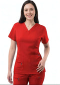 red-nursing-scrub-tops