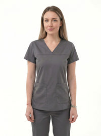 Women’s Sweetheart V-Neck Scrub Top