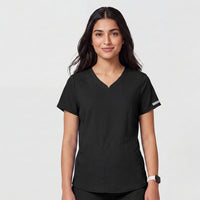 Women's Sweetheart V-Neck Scrub Set – 2-Pocket Top & 12-Pocket Pant