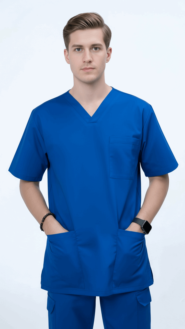 blue-unisex-scrub-sets