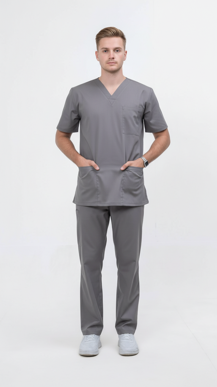 Unisex Half Sleeve Scrub Set – Comfort Fit