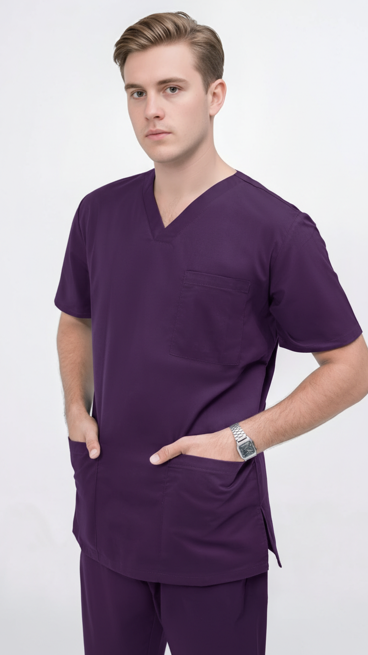 Unisex Half Sleeve Scrub Set – Comfort Fit