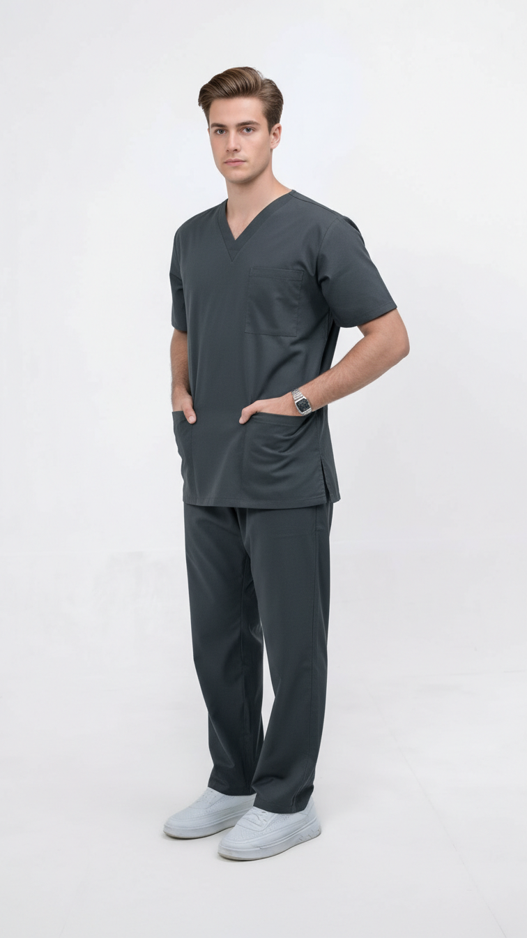 Unisex Half Sleeve Scrub Set – Comfort Fit