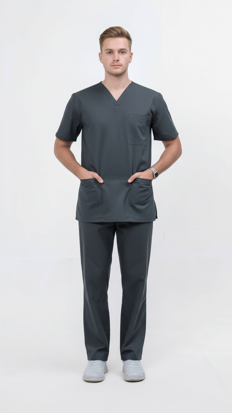 Unisex Half Sleeve Scrub Set – Comfort Fit